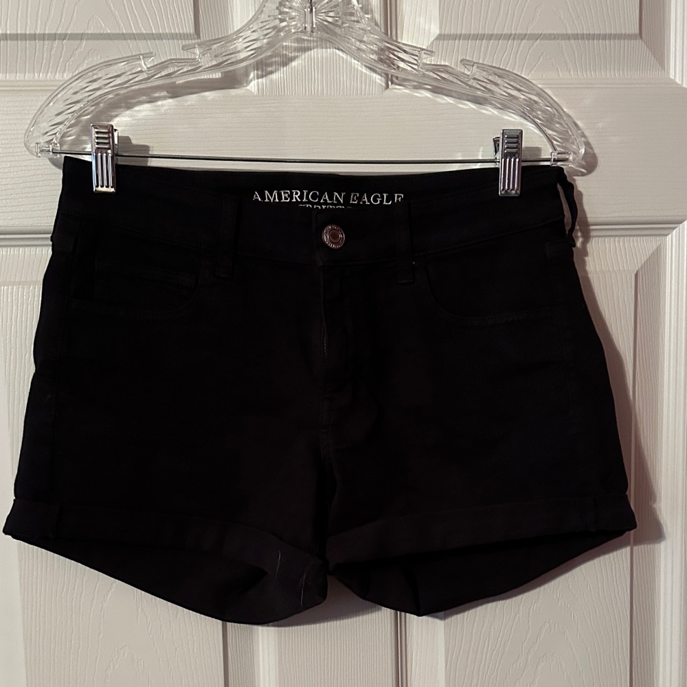 American Eagle Outfitters Women's Dark Jean Shorts